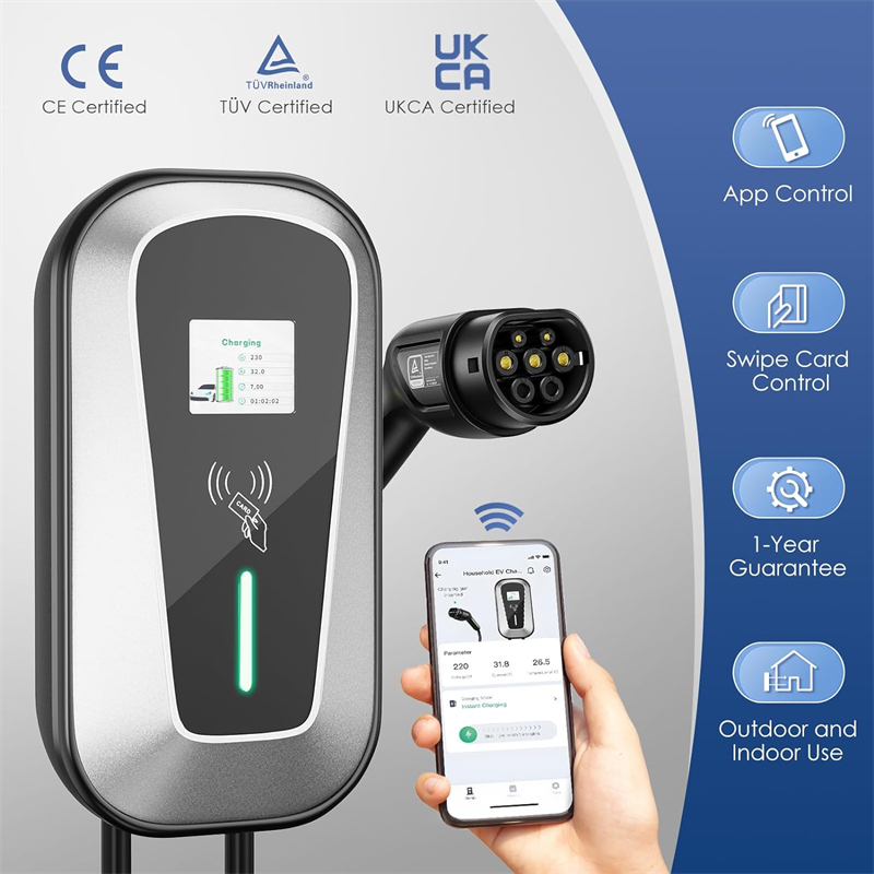 Best EV Charger Level 2 40A 48A J1772 Type1 EV wallbox EV Charging Station  Factory, Factories