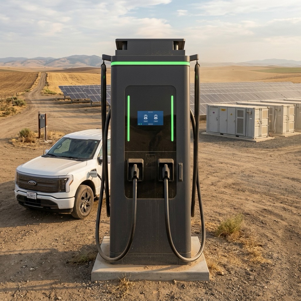 Best OCPP 1.6J OCPP 2.0.1 Compliant 60kW 120kW 180kW CCS2 CHAdeMO EV Charger Station Supplier, Factory