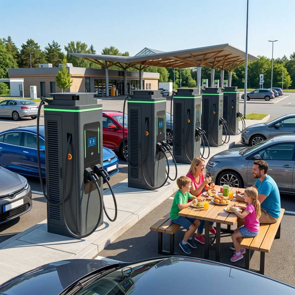 CHAdeMO Fast Charger Installation