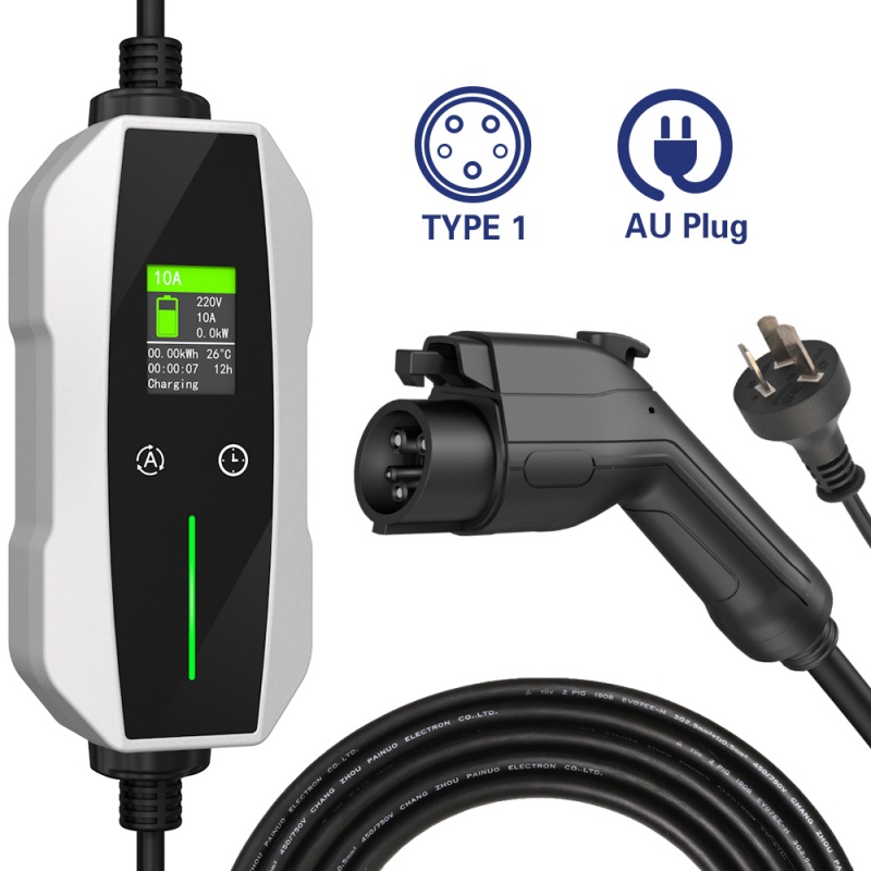China ev charger portable Type1 10A electric charger charging station for electric car Manufacturer, Manufacturers