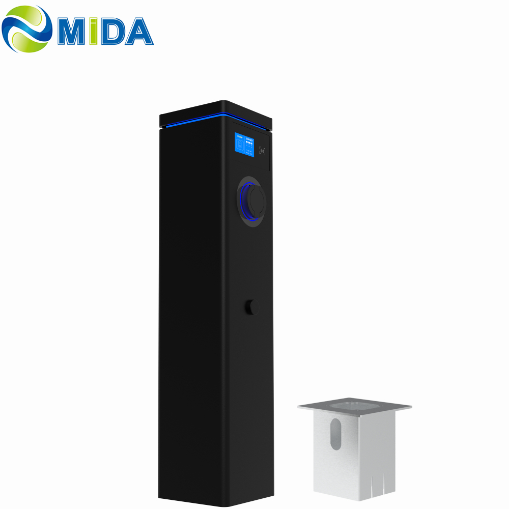 Best 44kw Wallbox 2 x 22kW EV Charging Station with Dual Type 2 Socket AC Public Charging Station Manufacturer, Supplier