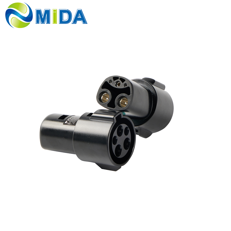 Best 60A 110V- 250VAC J1772 US Type 1 to Tesla AC Charger Adapter Manufacturers, Supplier