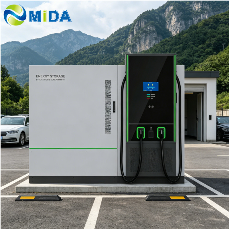 China 120kwh 60kw CCS2 GBT BESS Charger Energy Storage Charging Station Manufacturer, Supplier