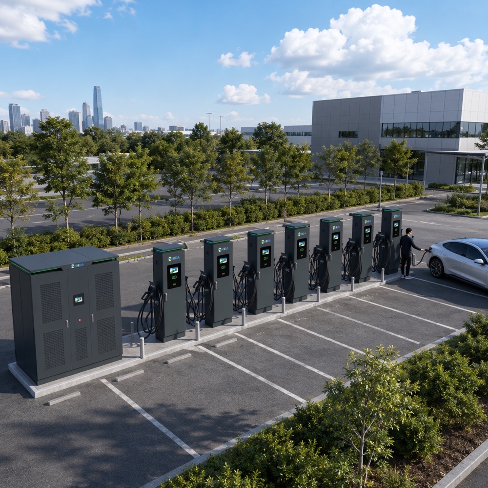 Best Liquid Cooled Split EV Charger 1000KW 1200KW DC Charging Piles Supercharger Stack Factory, Factories