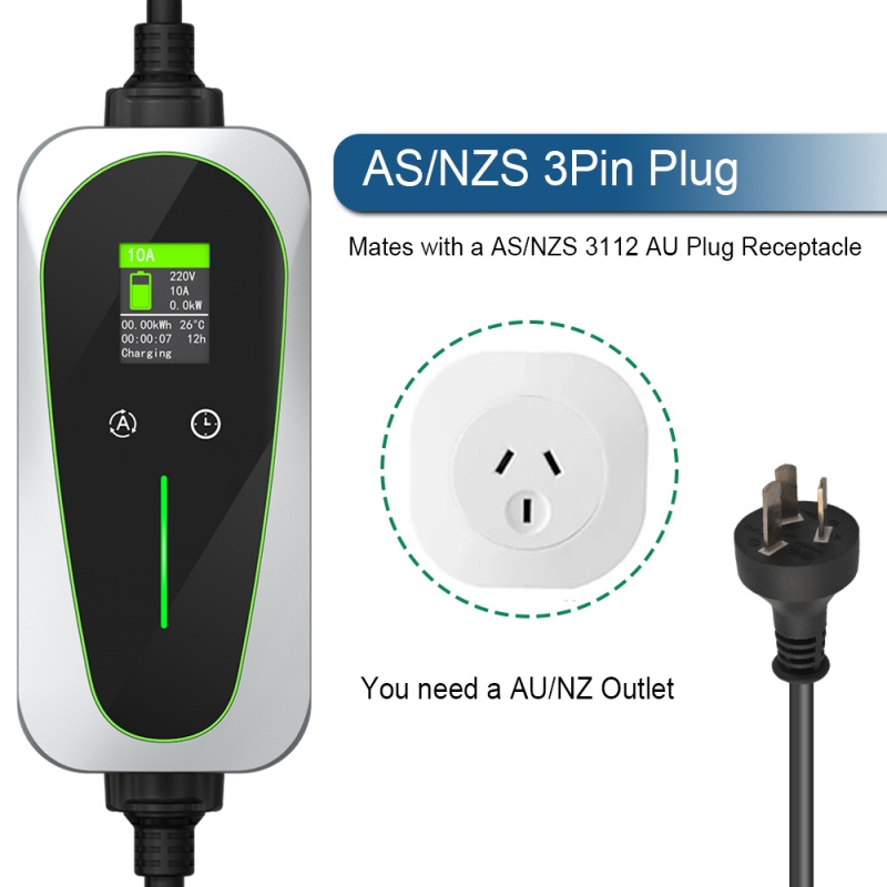 Best  Type 1 portable ev charger adjustable ev charger  10A electric car charger Manufacturer, Factory