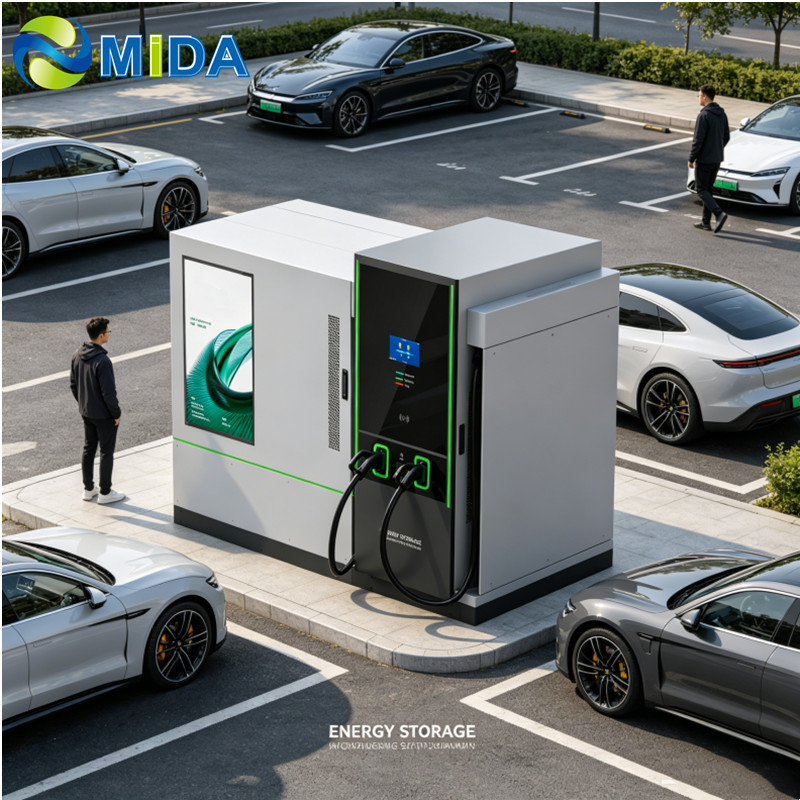Best 261kwh 120kw BESS Charger Piles Integrated EV Charging Station Supplier, Suppliers