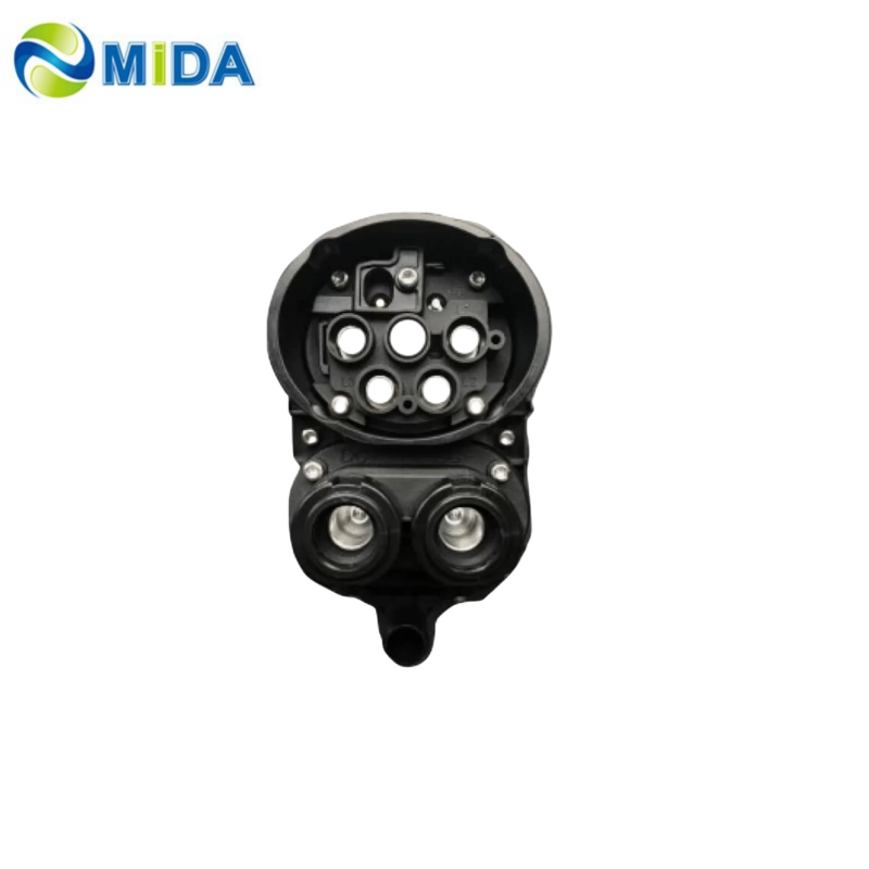 China 150A 200A 250A CCS2 Inlet Combo 2 DC Charger Socket Car Side EV Inlet Supplier, Factory