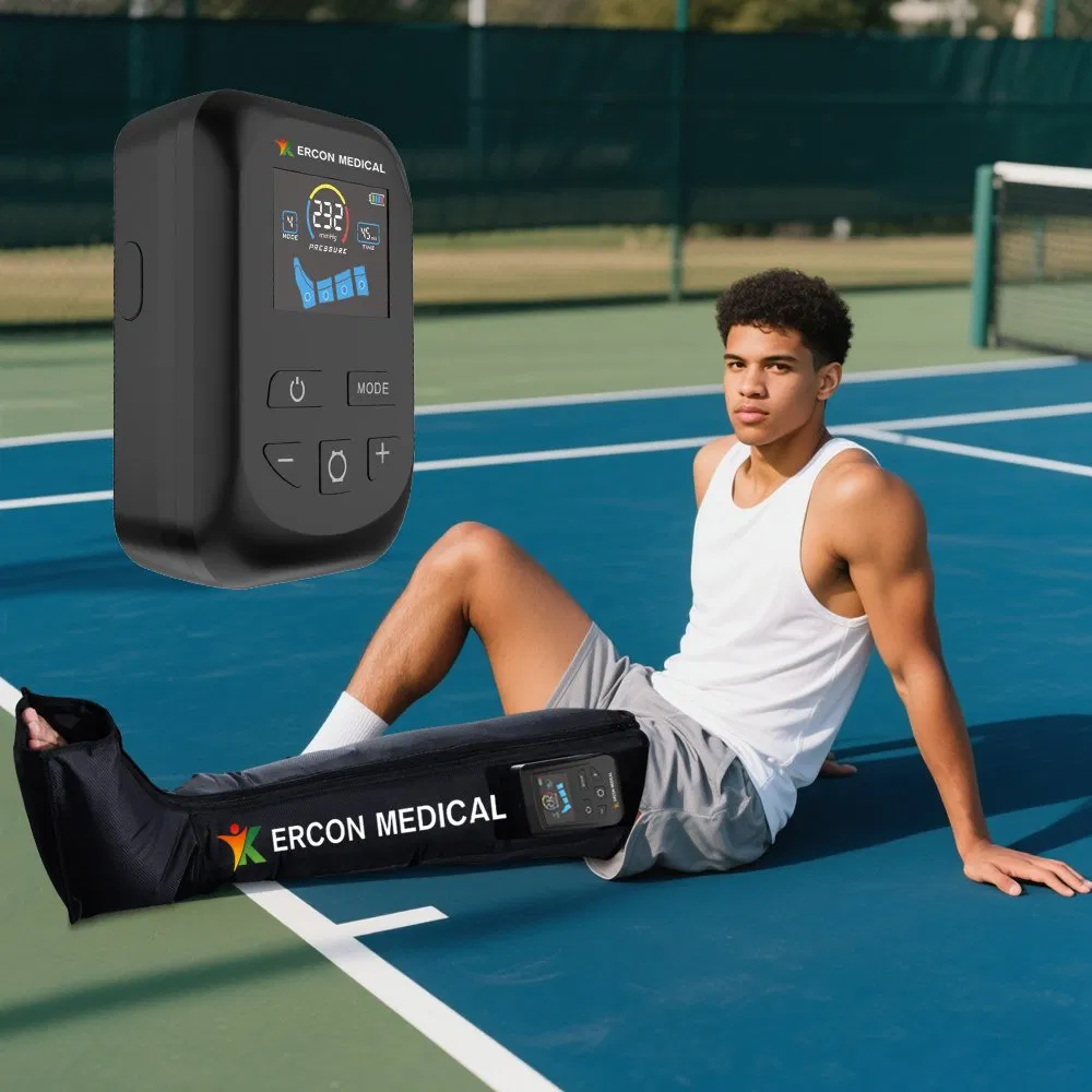 Pneumatic Air Compression Therapy Device Legs Body Lymphatic Drainage Massager