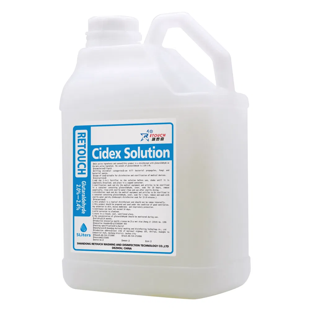 Medical Grade 2-2.4% Glutaraldehyde Disinfectant for Disinfection and Sterilization of Medical Equipment