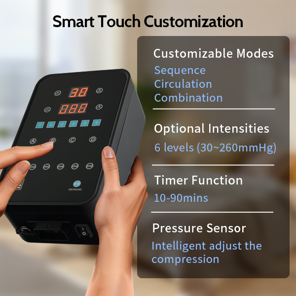 Compression Massager Air Wave Therapy Machine for Leg Muscle Recovery