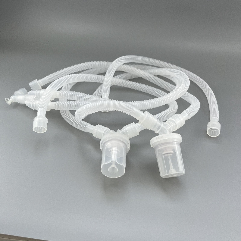 Wholesale Expandable Corrugated Anesthesia Neonatal Medical Disposable PVC Breathing Circuit