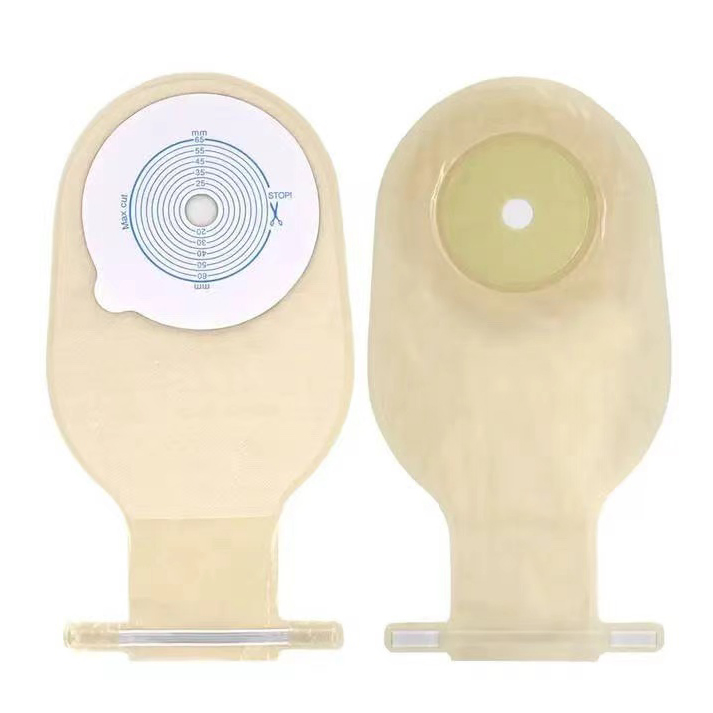 Medical Colostomy Bags Non-Woven One-Piece Ostomy Bag for Stoma Care Supplier
