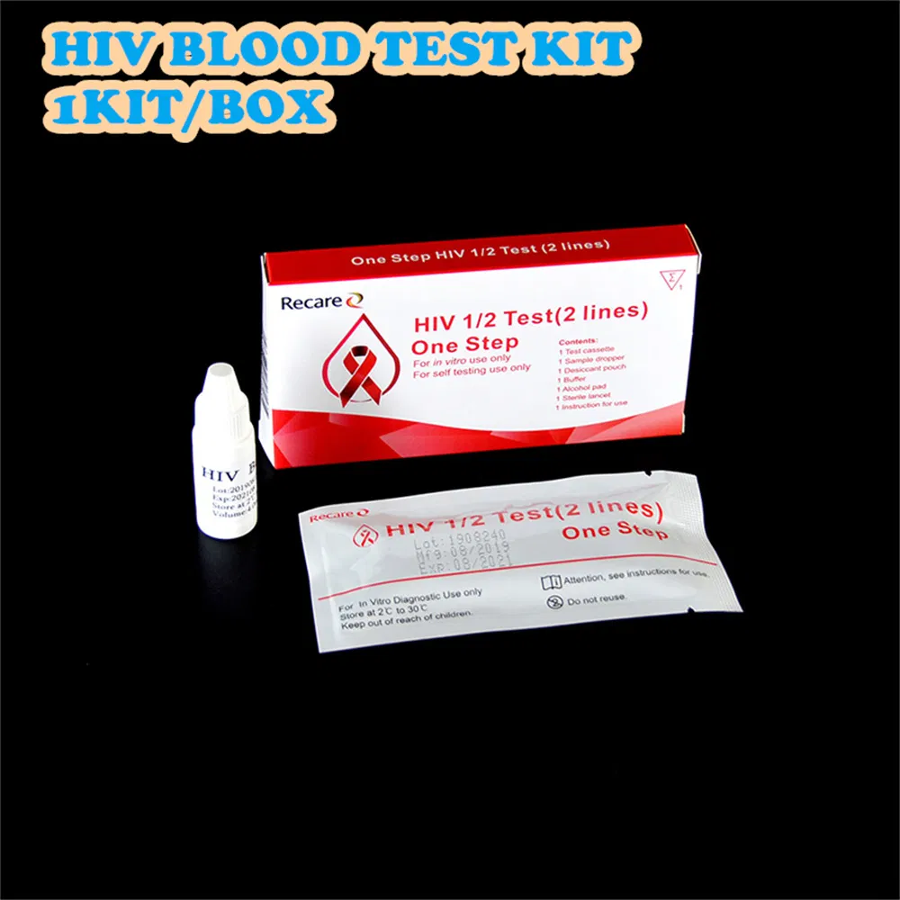 Home Diagnostic Test Rapid HIV Test CE Approved Approved HIV Test Kit Manufacturers