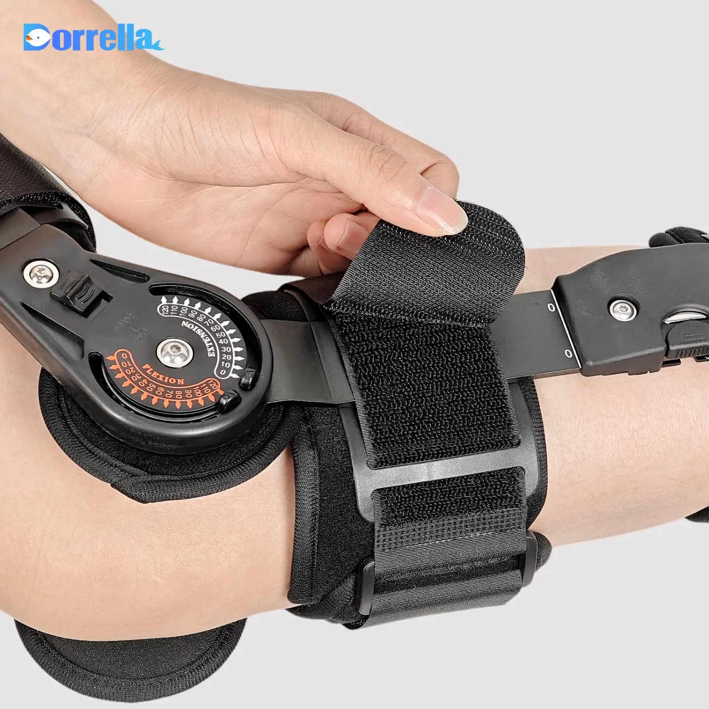 Medical Orthopedic Hinged Knee Immobilizer Brace Stabilizer for Kids
