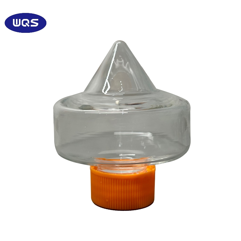 Lab Wide Mouth Graduated Conical Centrifuge Tube Glass Bottle