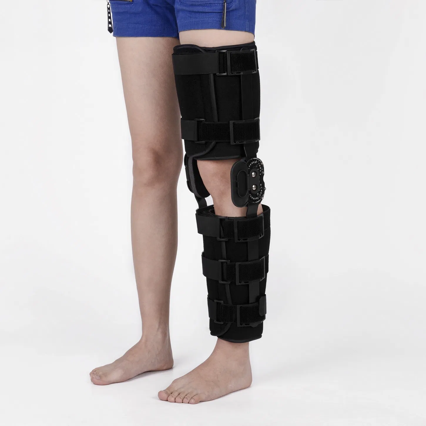 Medmount Angle Adjustable Post ROM Hinge Knee Support Orthopedic Knee Brace with CE/ISO