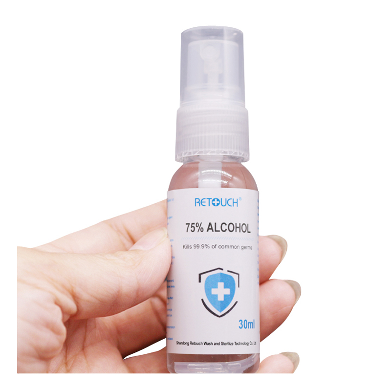 Medical Grade 75 Alcohol Portable Spray Disinfectant for Skin Disinfection