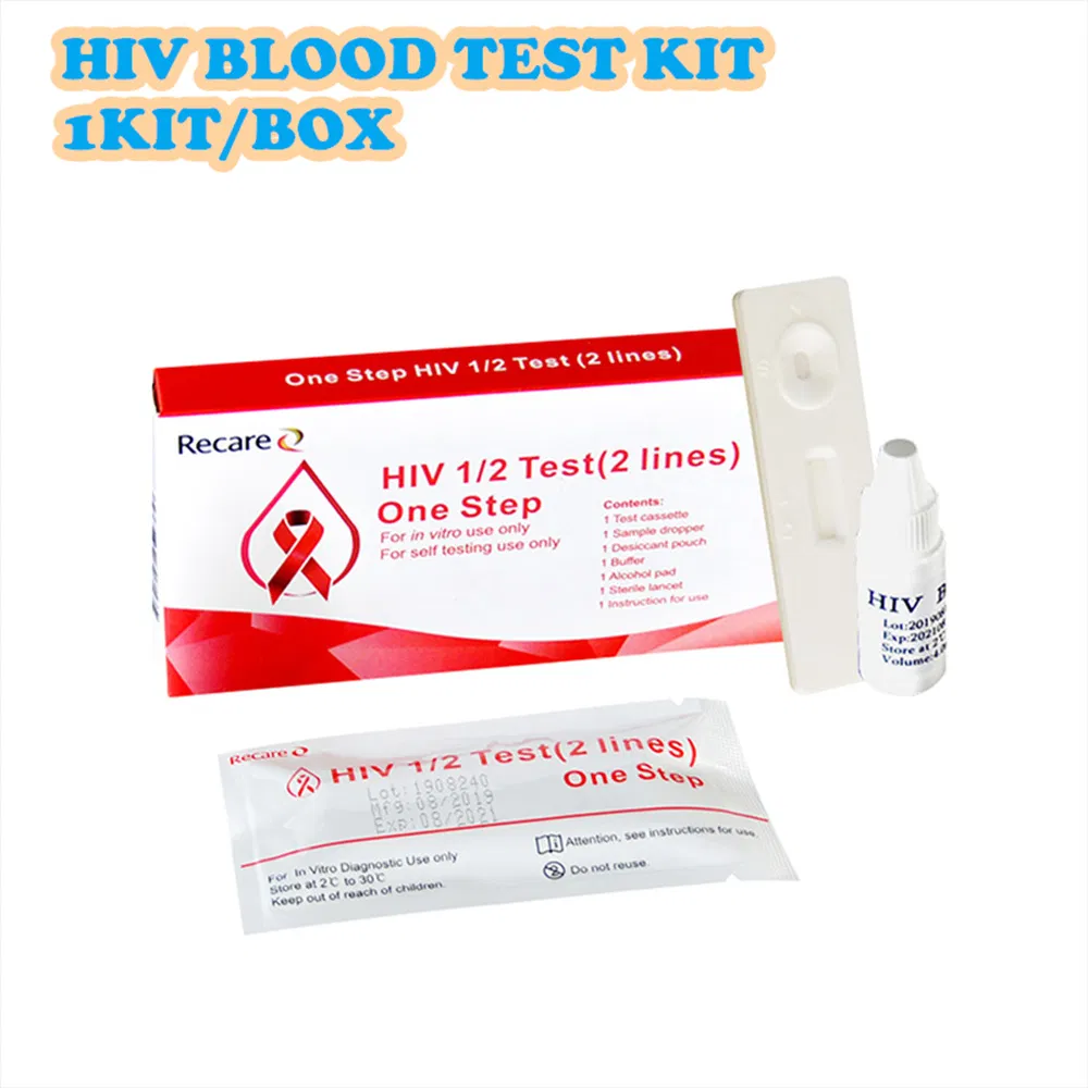 Home Diagnostic Test Rapid HIV Test CE Approved Approved HIV Test Kit Manufacturers