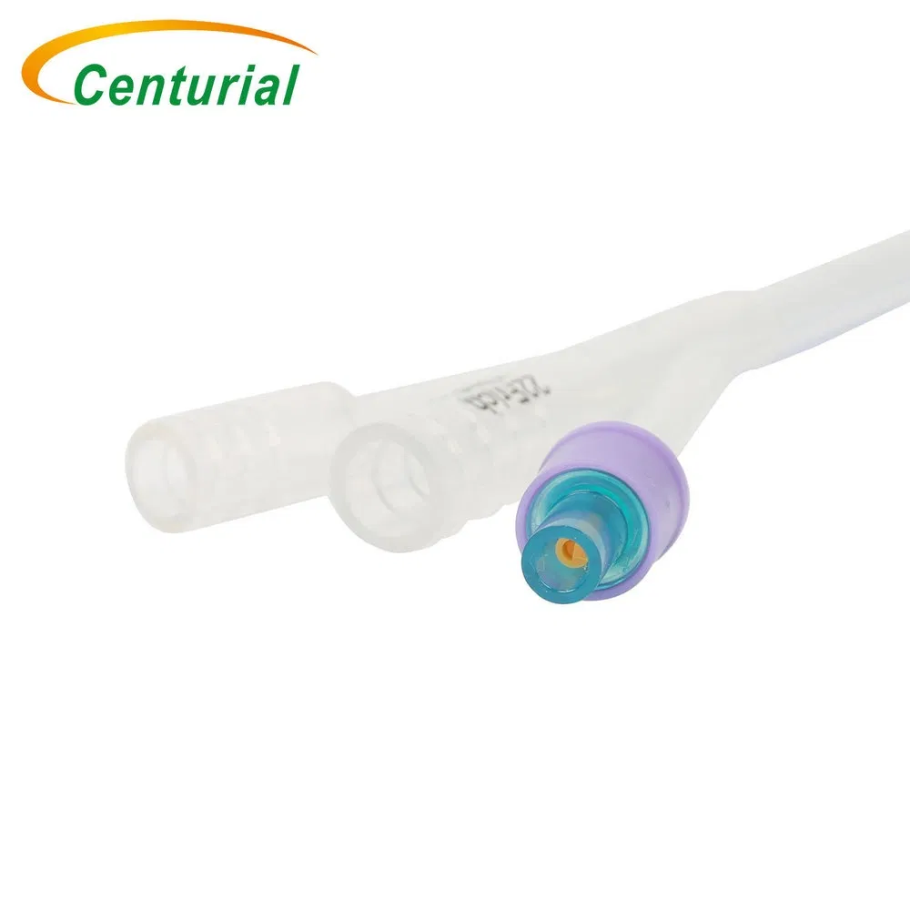 Good Biocompatibility Standard Silicone Foley Catheter Kit for Emergency Resuscitation Room