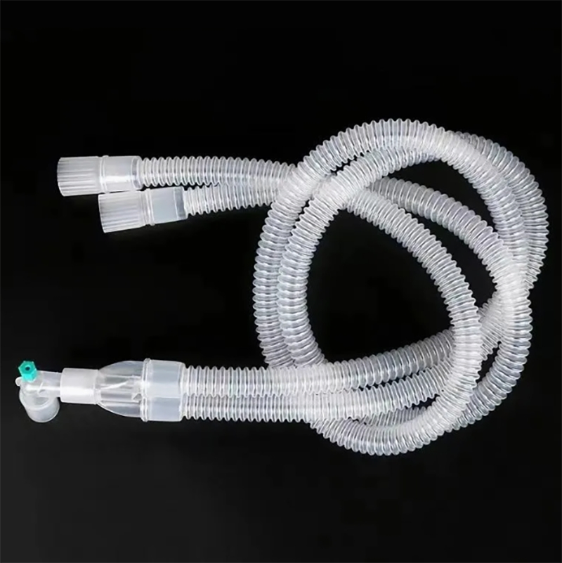 Corrugated Breathing Circuits Disposable Medical Supply Equipment for Anesthesia