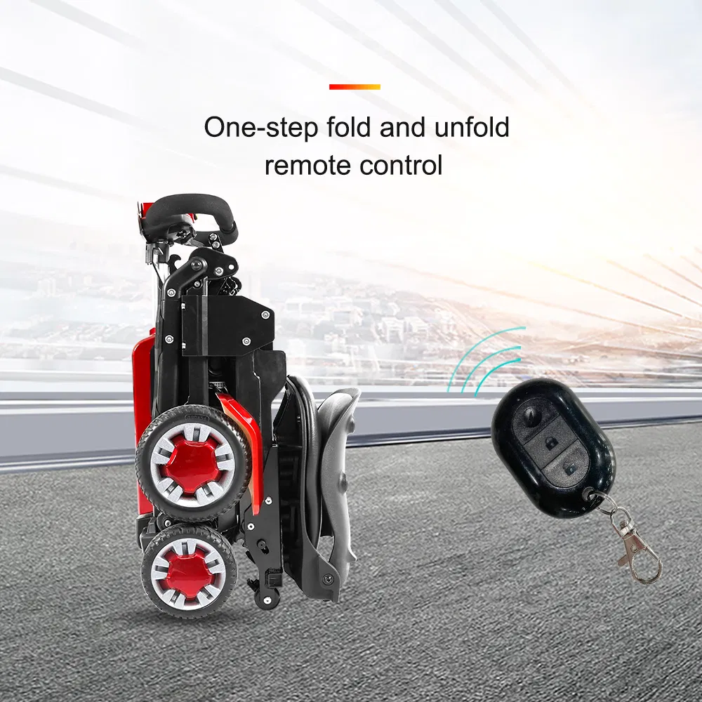 4-Wheel Folding Electric Mobility Scooter with New Design