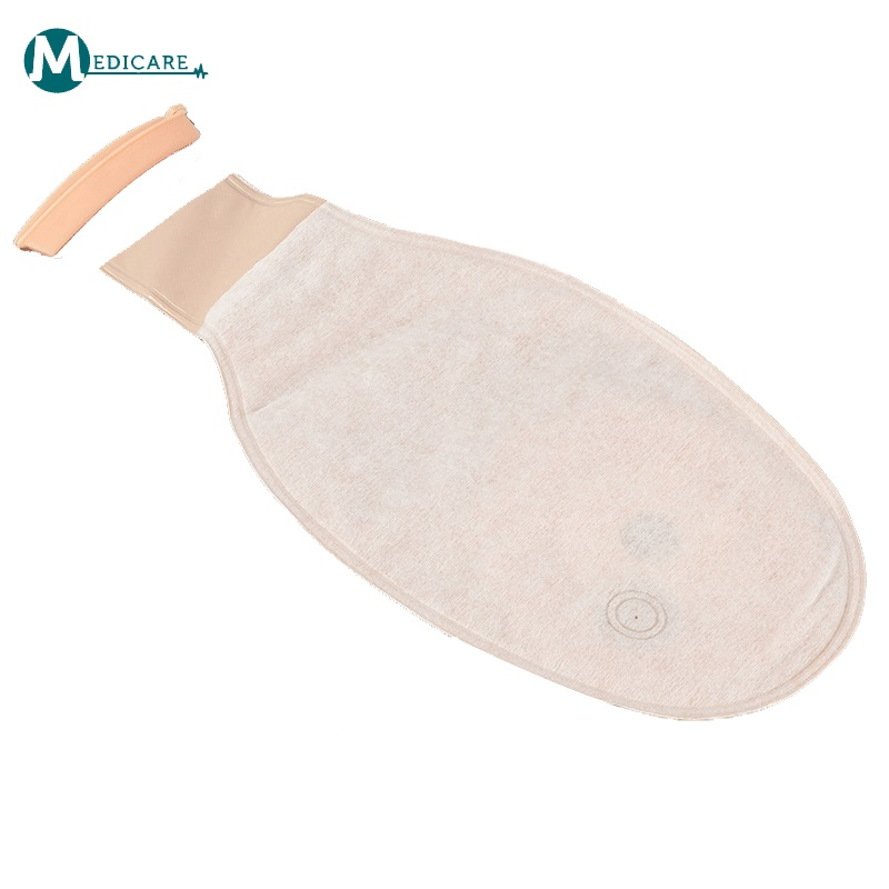 Factory Supply Ostomy Care One-Piece Hydrocolloidal Bottom Plate Can Drain 65mm Twist Tie Colostomy Bag