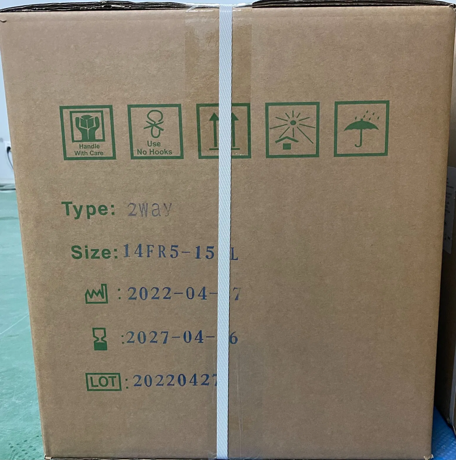 Silicone Urinary Foley Catheter Balloon Inflation Silicone Foley Catheter Kit