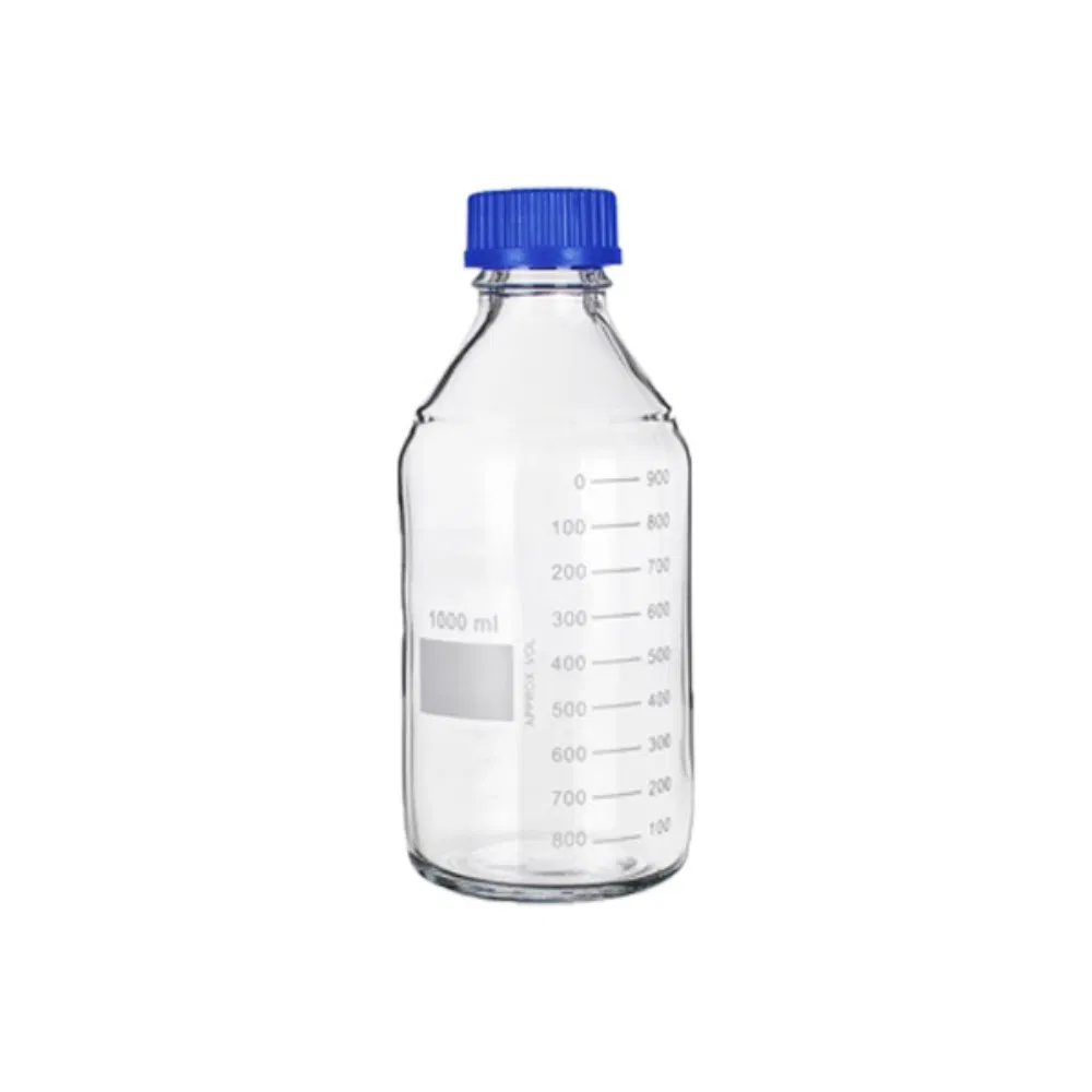 Laboratory Glassware of Various Specifications and Sizes Borosilicate Glass Bottles and Chemical Reagent Bottles