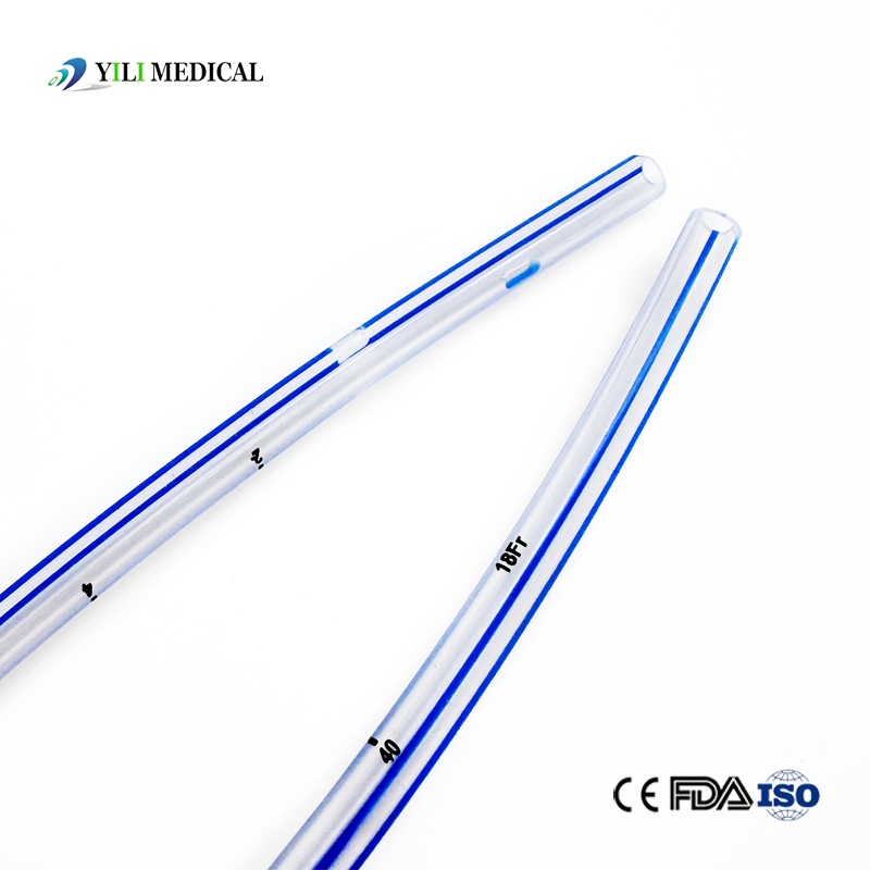 Medical Device Silicone Round Fluted Drain Tube Wound Drainage System Kit 10fr 15fr 19fr 24fr