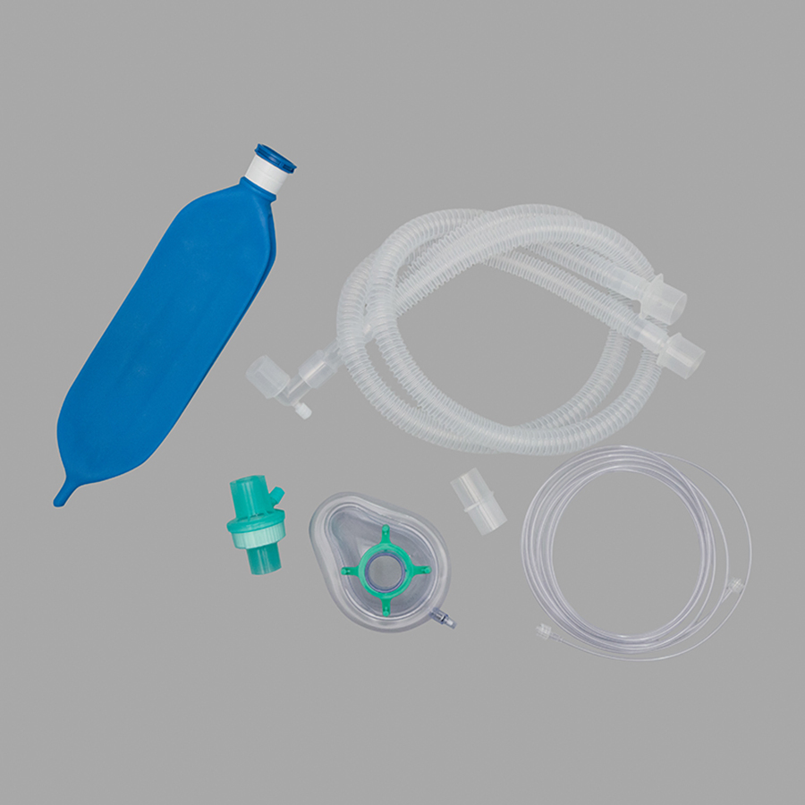 Comfortable Anti-Clogging Respiratory Anesthesia Tube Breathing Bag Disposable Breathing Circuit