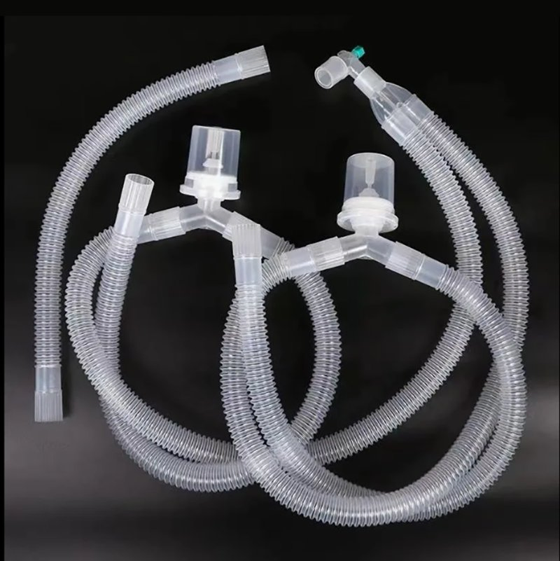 Medical Breathing Circuits Disposable Medical Supply Ventilator Circuit Instrument for Anesthesia