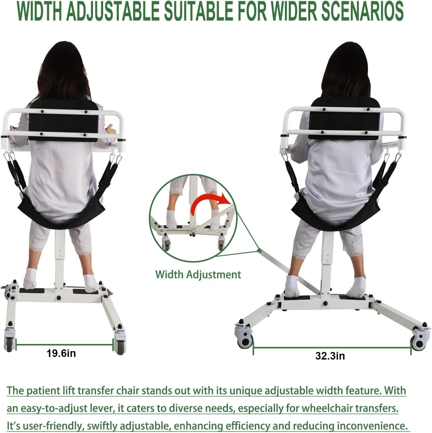 Daily Mobility Aid Elderly Patient Transfer Sling Repositioning in Bed