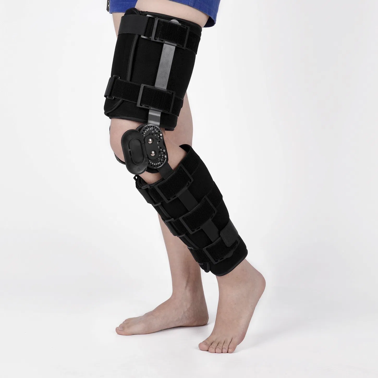 Medmount Angle Adjustable Post ROM Hinge Knee Support Orthopedic Knee Brace with CE/ISO