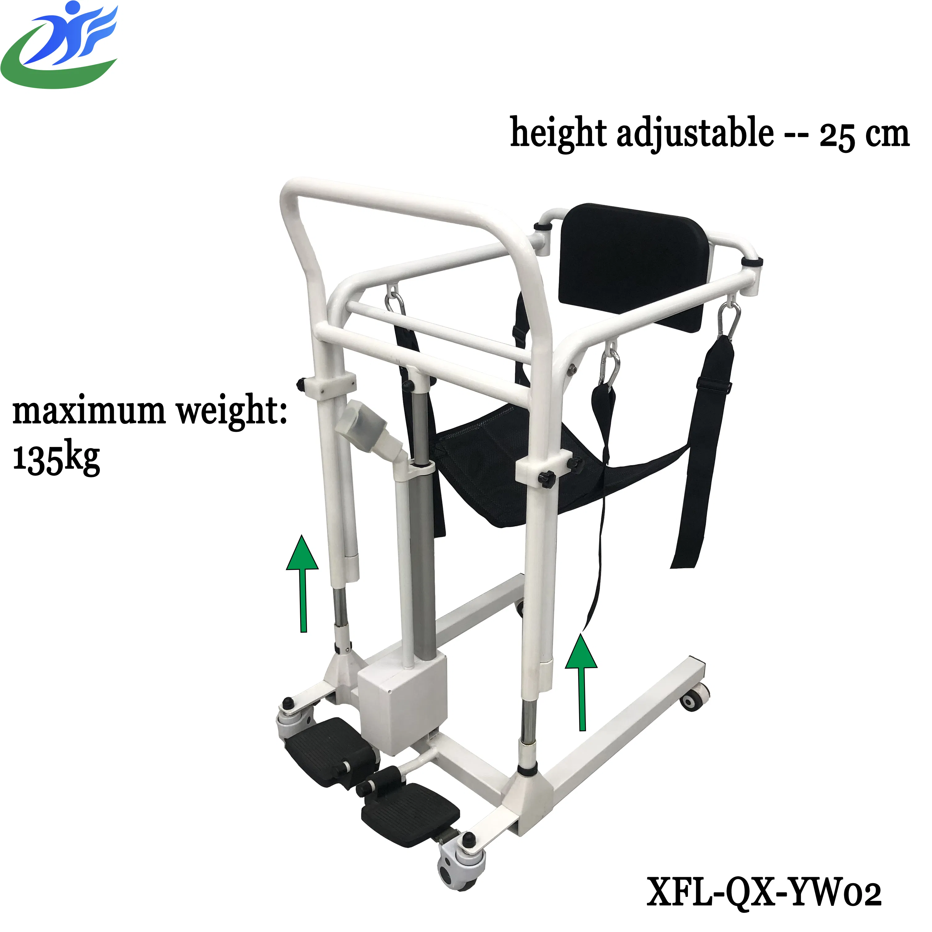 Wheelchair Lift: Disabled Transfer Chair Sling for Easy Patient Movement