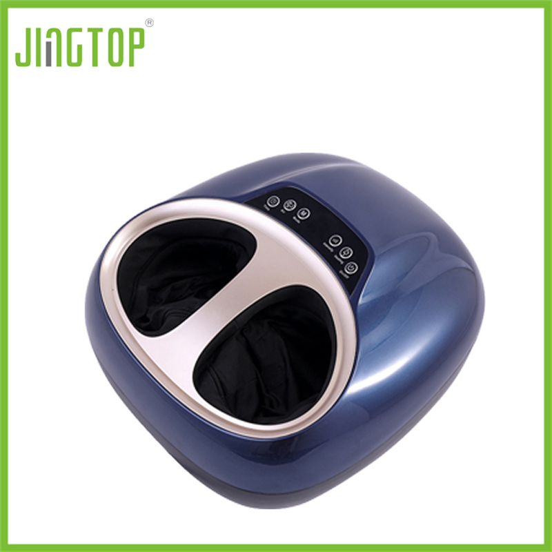 Jingtop Shiatsu Deep Kneading Air Compression Relieve Foot Pain Foot Massager with Heat Therapy