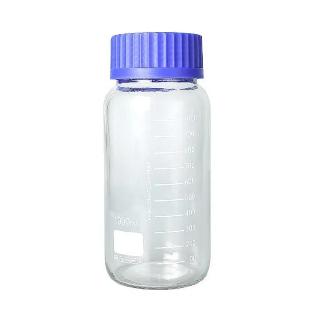 Laboratory Glassware of Various Specifications and Sizes Borosilicate Glass Bottles and Chemical Reagent Bottles