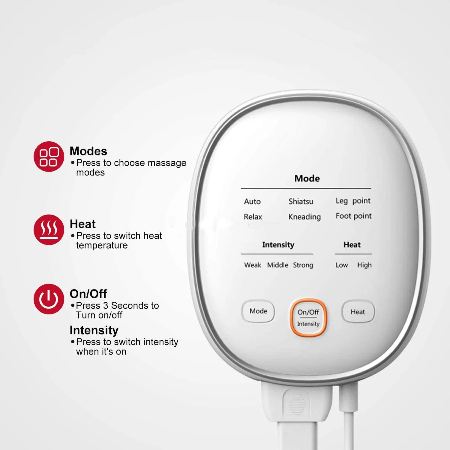 Leg Foot Air Compression Massager Electric Blood Circulator Therapy System Leg Massager Air Compression Massage Boots