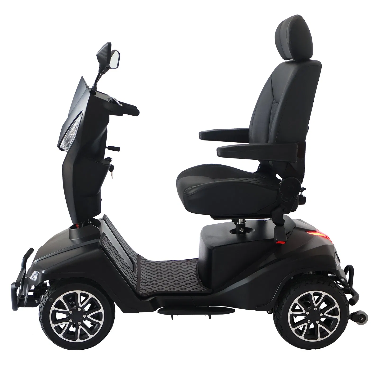 Four Wheels Heavy Duty Mobility Four Wheel Drive Scooter with Handicapped Electric Scooters (EML49A-D)