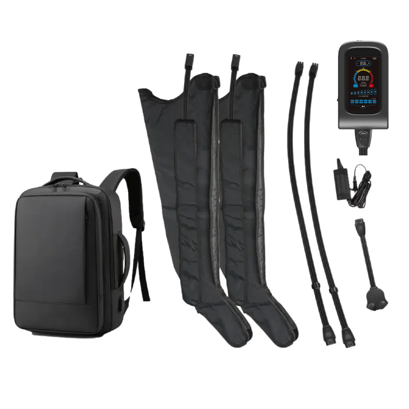 Rechargeable Leg Massager Therapy System Portable Muscle Compression Therapy Recovery Boots