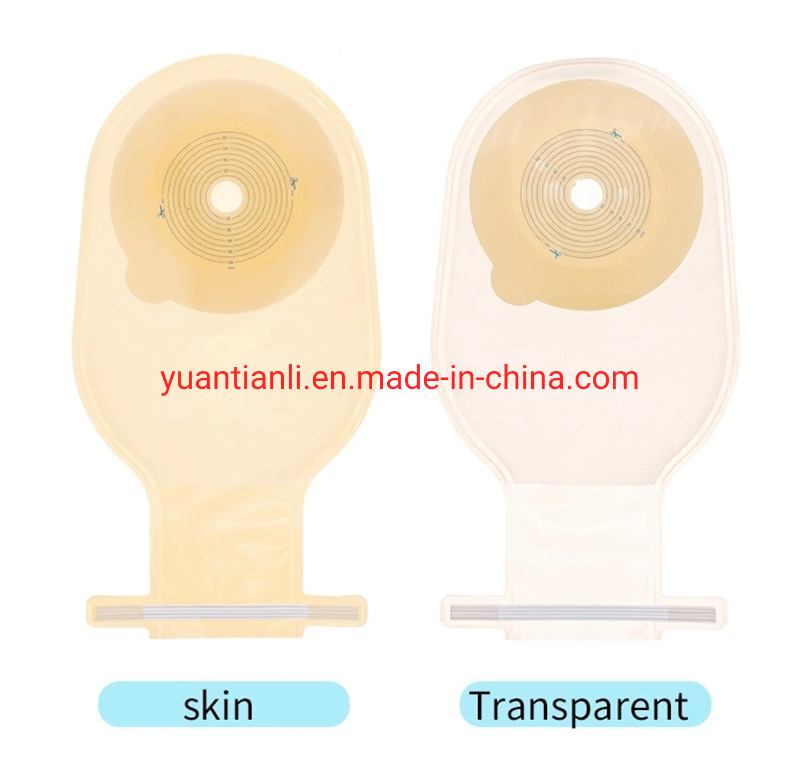 57mm 70mm Size Opend Stoma Medical Disposable Ostomy Colostomy Bag