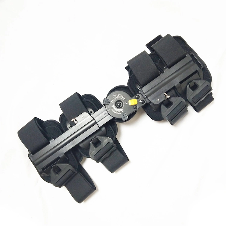 Universal Black Orthopedic ROM Hinge Knee Support Brace