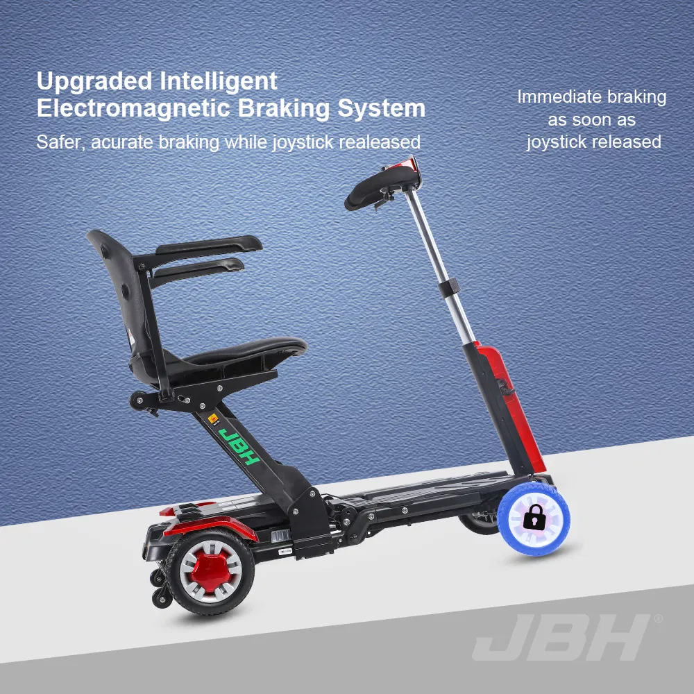 4-Wheel Folding Electric Mobility Scooter with New Design