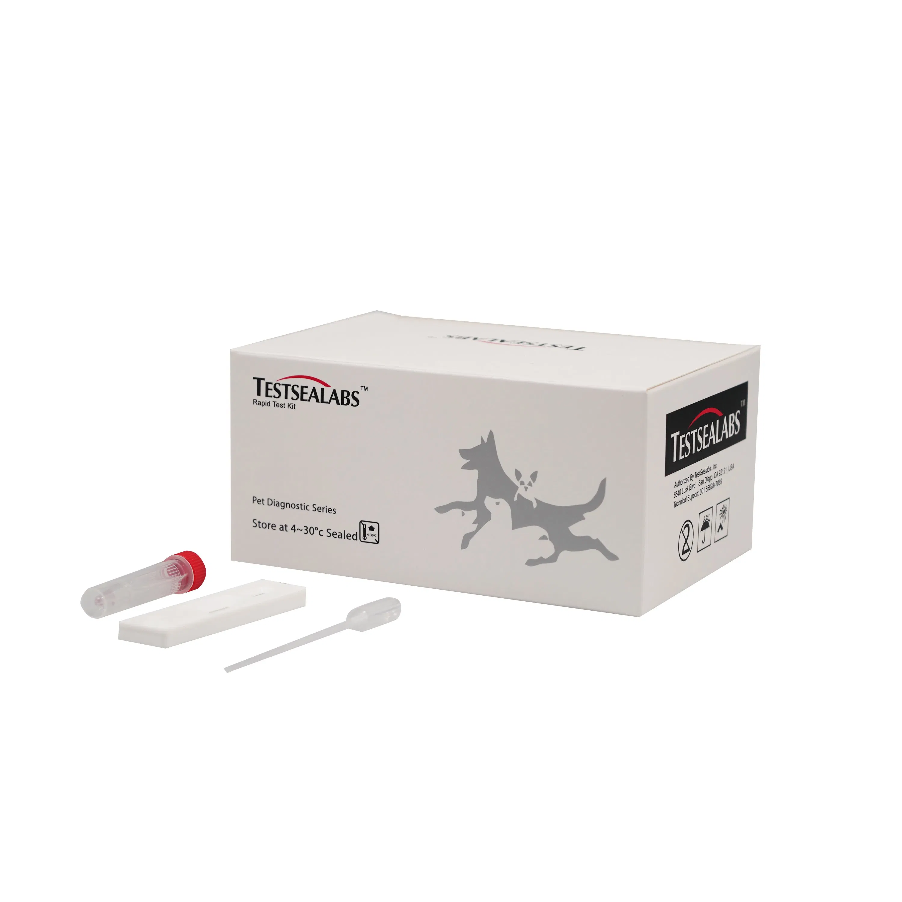 Hot Sale Feline Calicivirus (FCV) Antigen Rapid Test Kit For Veterinary FCV Ag Diagnostic Test Kit