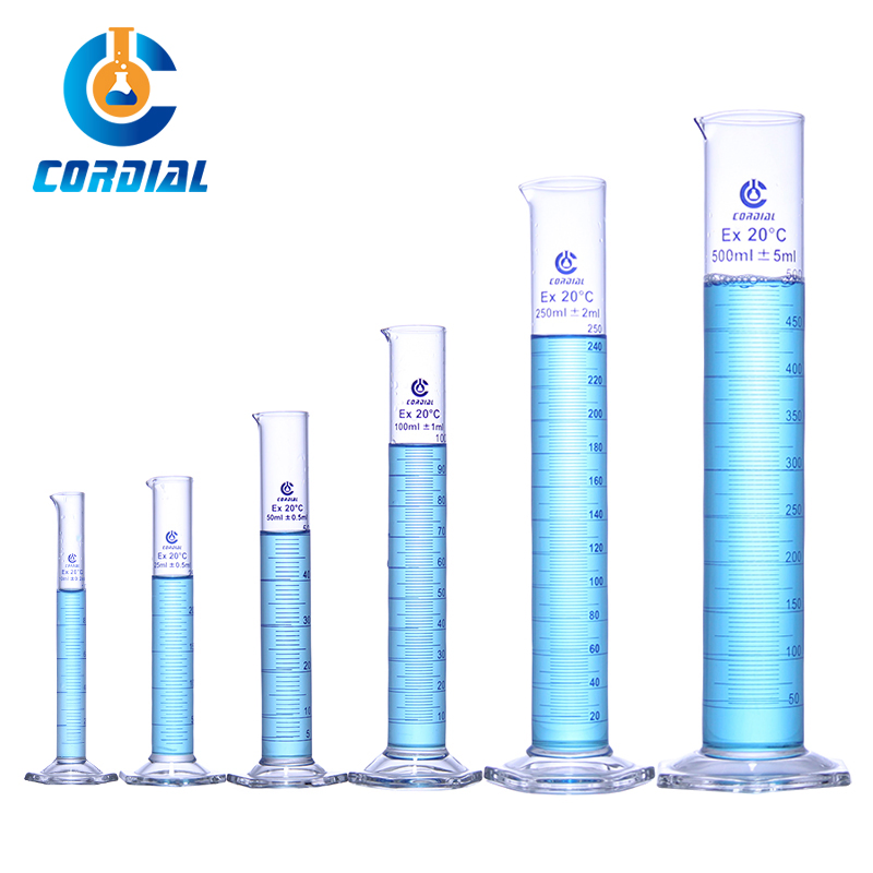 Cordial Lab Borosilicate 3.3 Glass Laboratory Glassware for Lab Supplies
