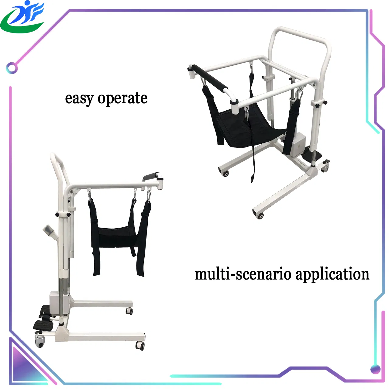 Patient Lifter: Waterproof Transfer Chair Sling for Elderly Assistance