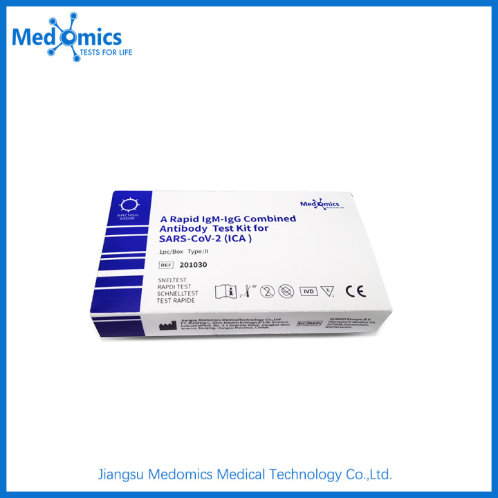 Medomics CE Certified Novel C-O-R-O-N-a Antibody Diagnostic Rapid Test Kit (1/kit)