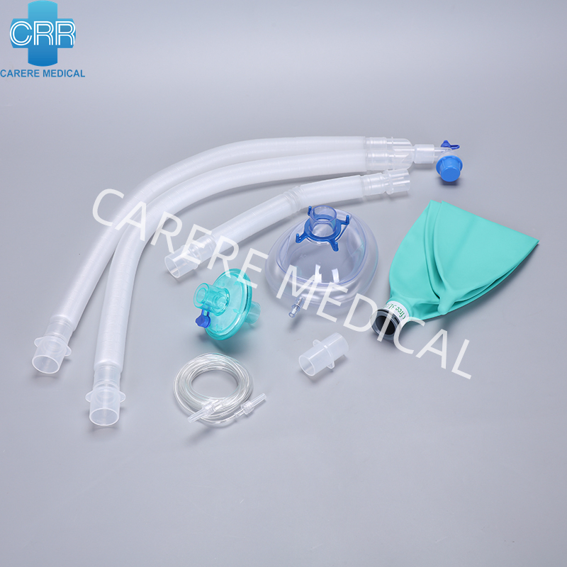 Surgical Supply Medical Machine Medical Products Disposable Anesthesia Ventilator Breathing Corrugated Expandable Smoothbore Circuit ICU Ventilator