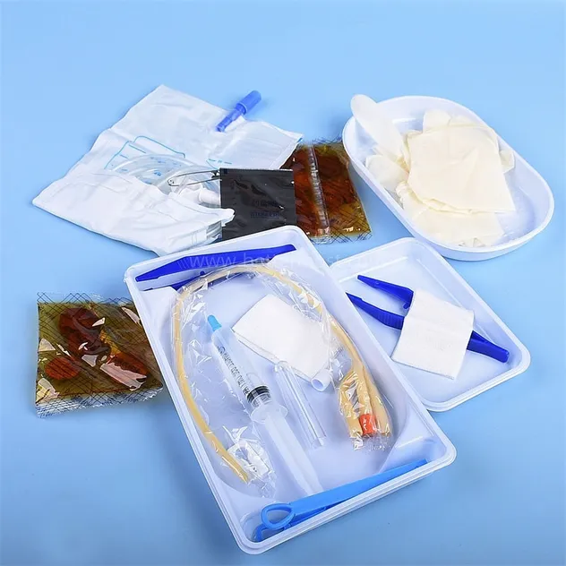 Medical Sterile Foley Urine Catheter Kit Component 1