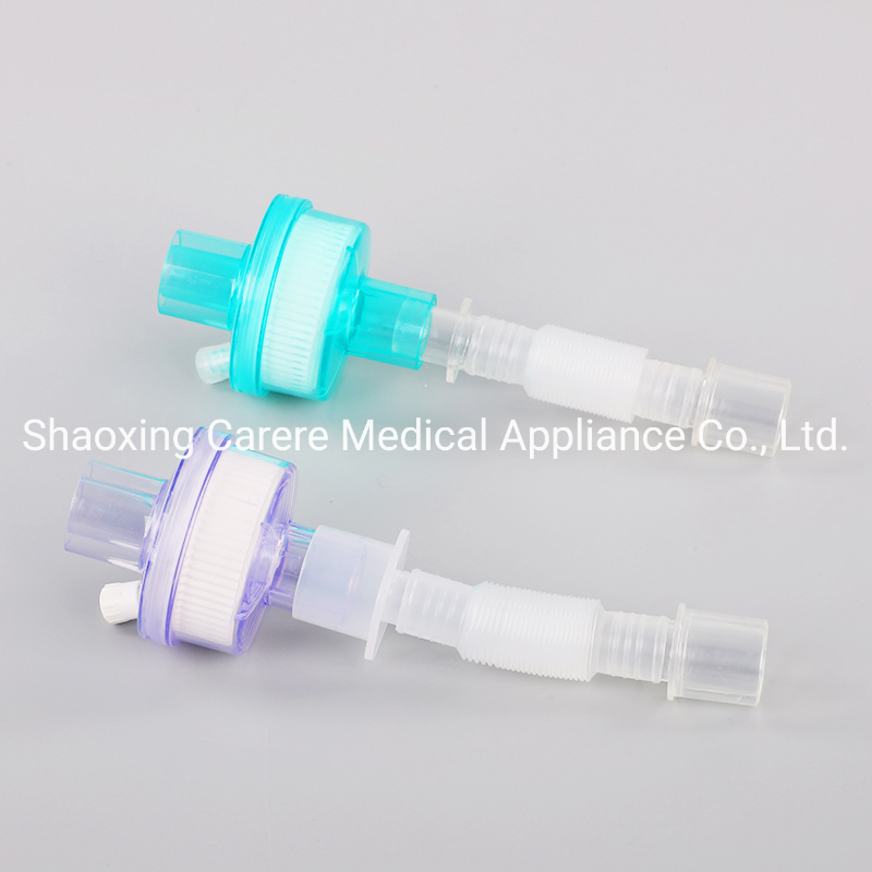 Medical Supply Hospital Equipment Catheter Mount with Hmef Filter Use on Medical Equipment Michine Disposable Ventilator Anesthesia Breathing Circuit with CE