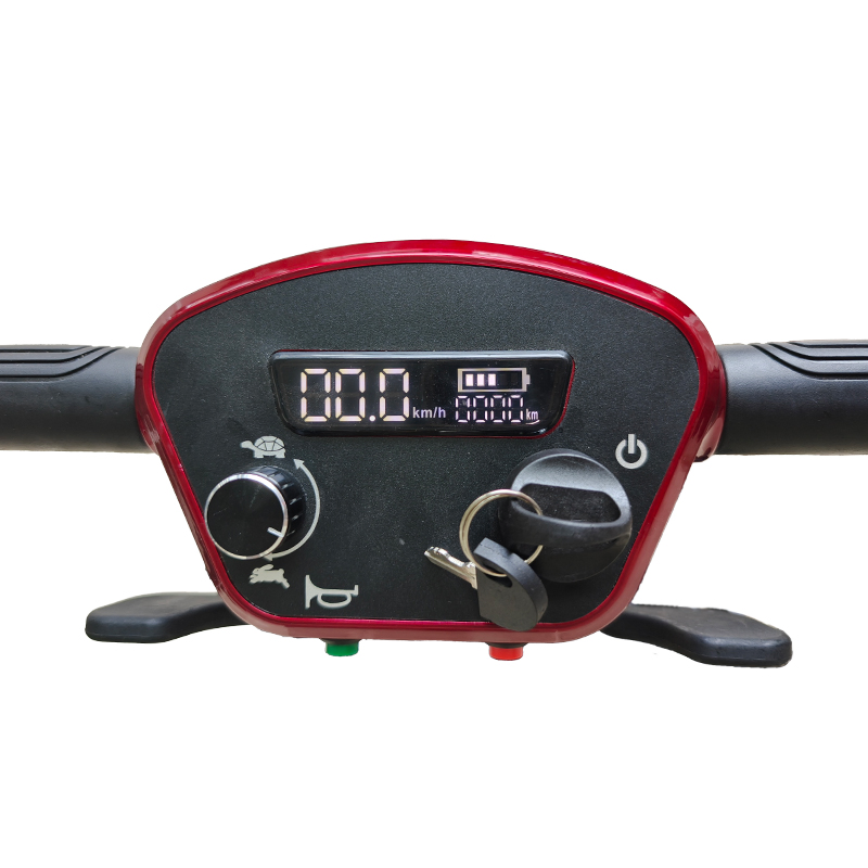 Aluminium Lightweight 4 Wheel Remote Control Automatic Folding Handicapped Mobility Scooter